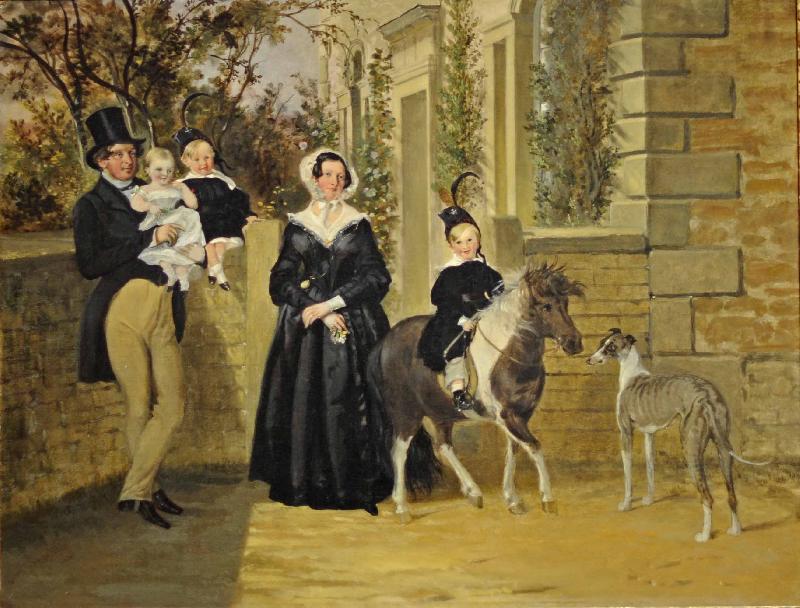 John Frederick Herring Thomas Dawson and His Family oil painting image